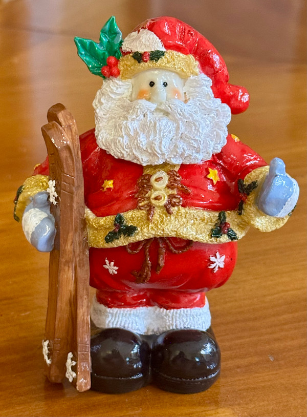 Skiing Santa by David  H. L. Blackman, Ph. D.