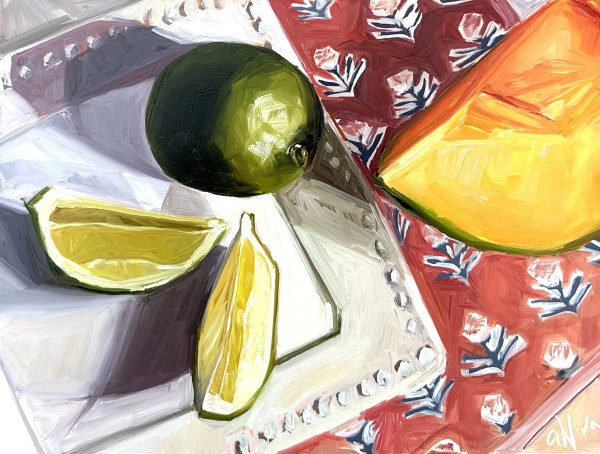 Cantaloupe & Limes II by Andrea Nova