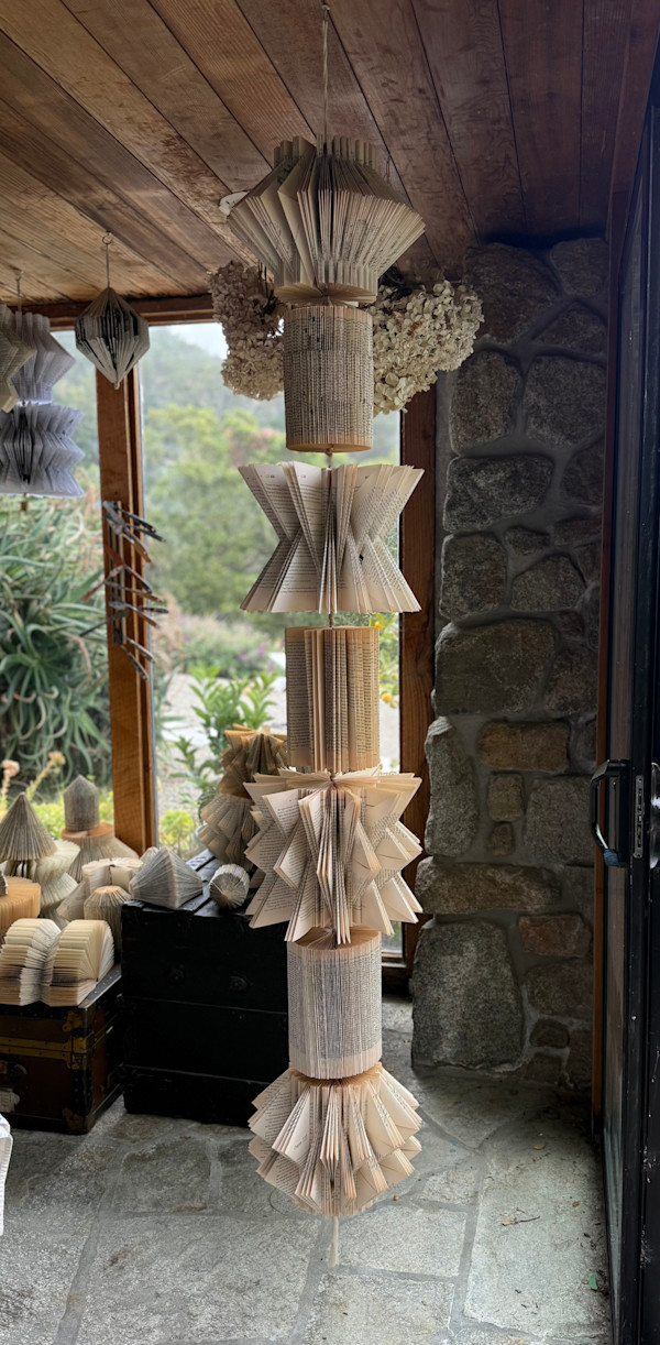 83” 7 book pillar by Kristy Collette