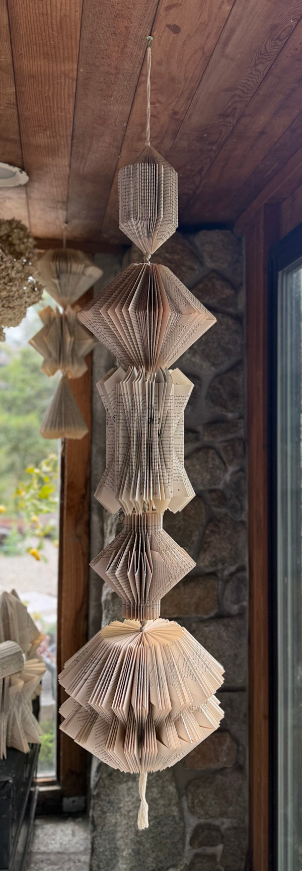 58” 5 book pillar by Kristy Collette