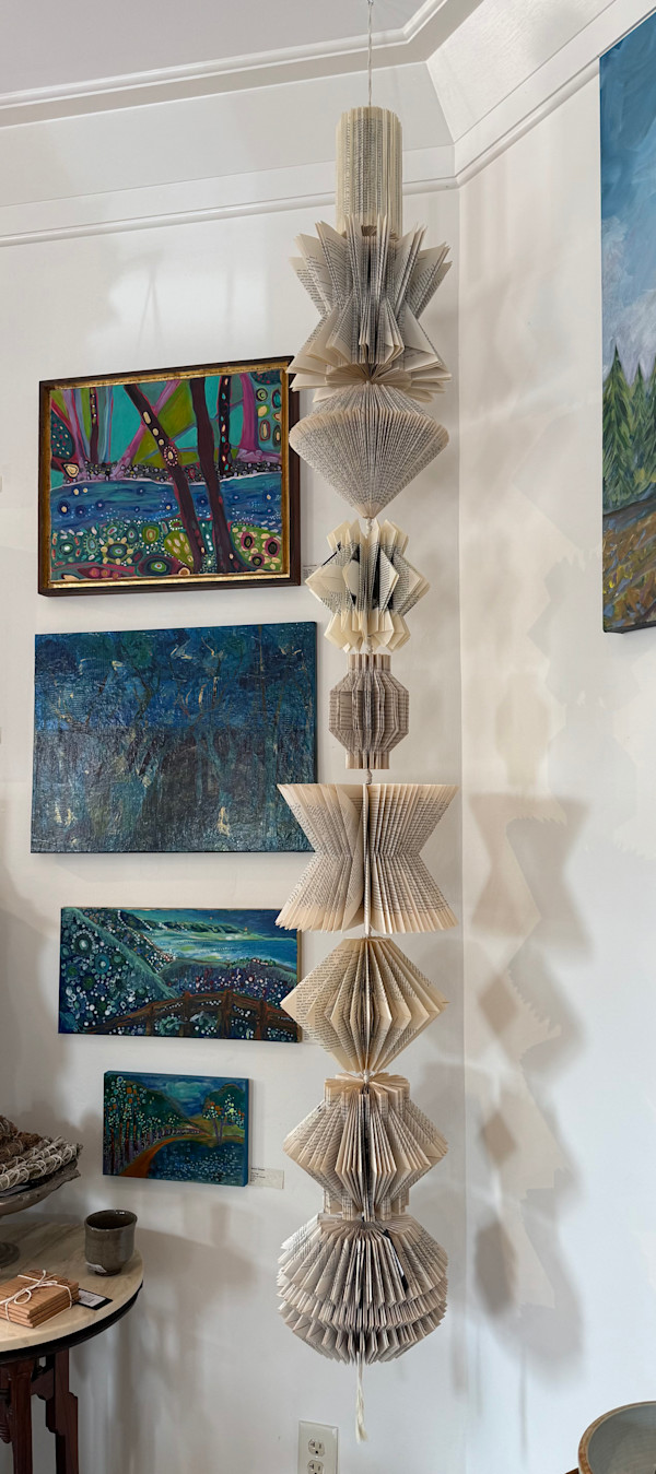 94” 9 book pillar by Kristy Collette