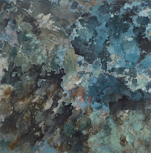 The Way Of Things, Topography Study 4 by Kristy Collette