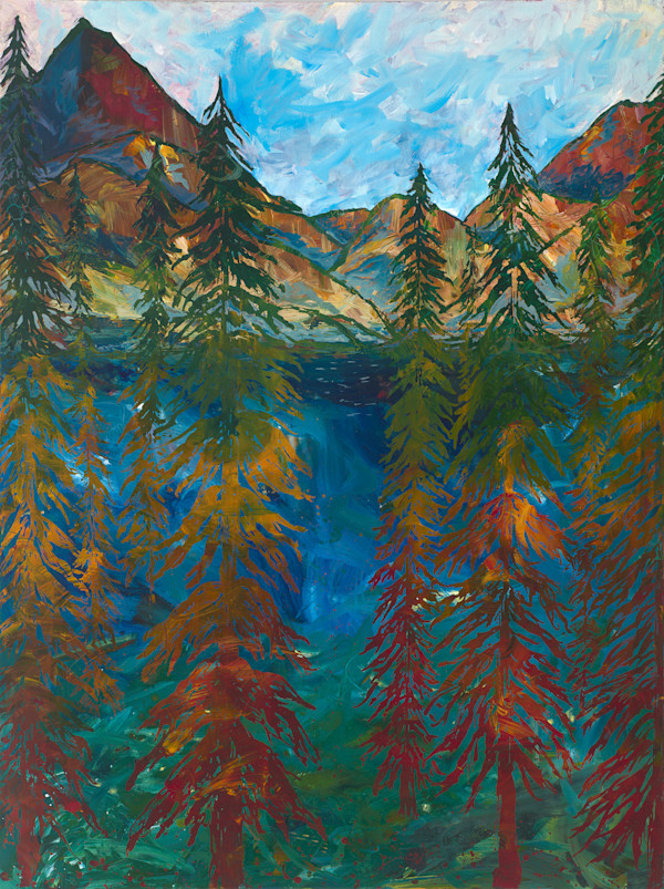 Mountain Lake by Kristy Collette