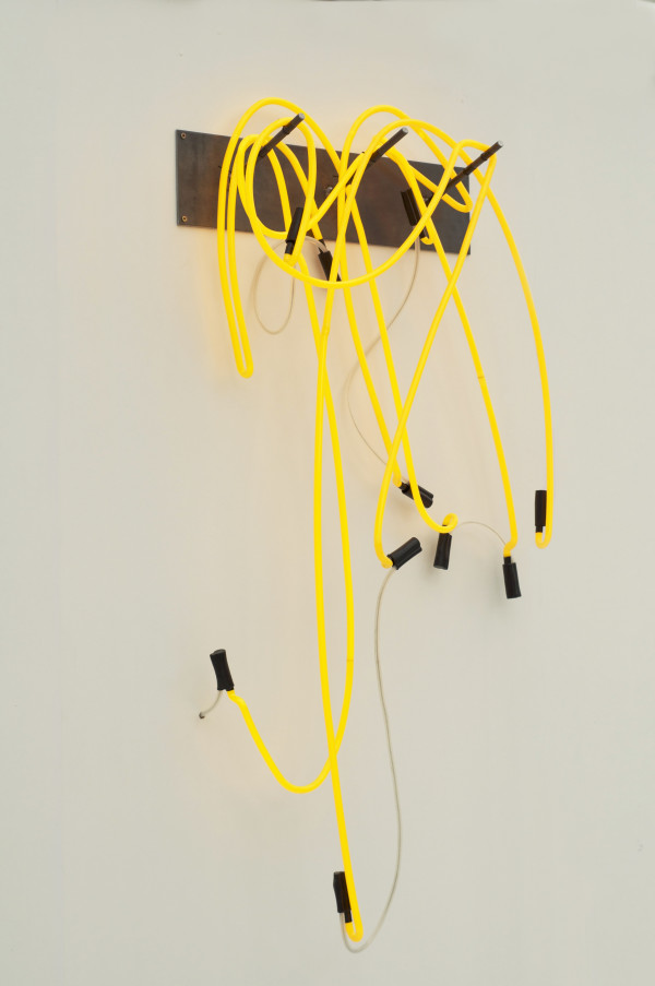 Yellow Composition #1 by Brendan van Hek
