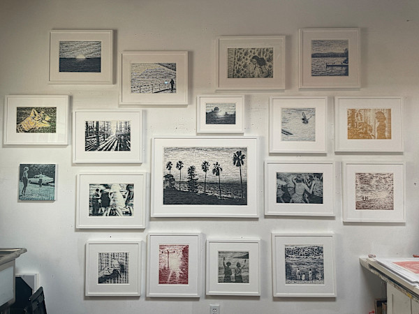 Studio View June 2025 by Charles Buckley