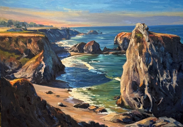 Northern Ca Rugged coastline by keith wicks