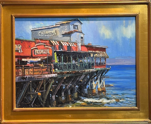 Whaf at Cannery Row by keith wicks