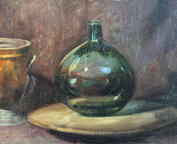 Study Green Bottle by keith wicks