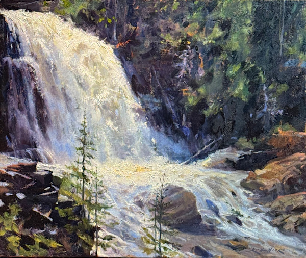 Telluride small falls by keith wicks