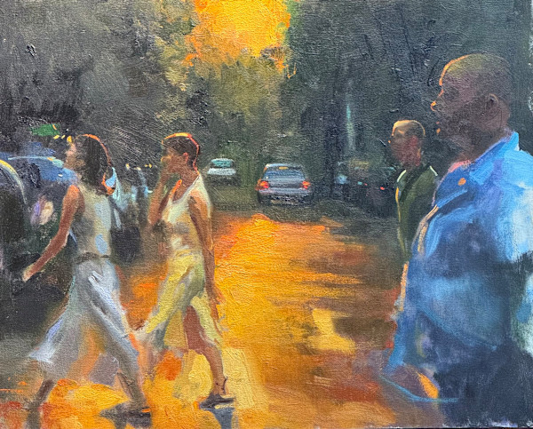 Study  ( rim light ) by keith wicks