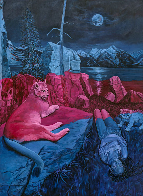 Diorama (Or, the Unpainted Heart of a Mountain Lion) by Sharon Shapiro, Image 1.