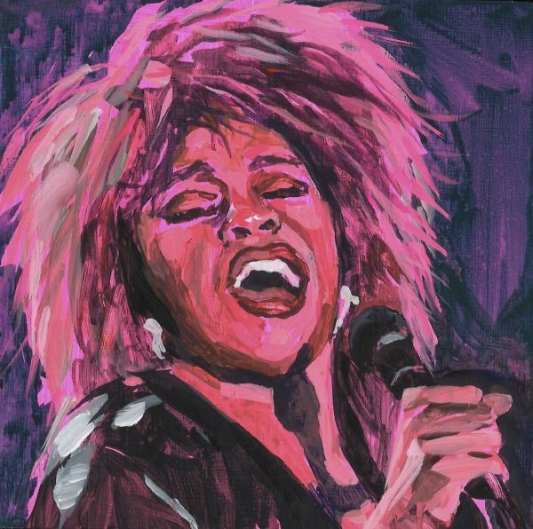 Tina Turner by Sharon Shapiro