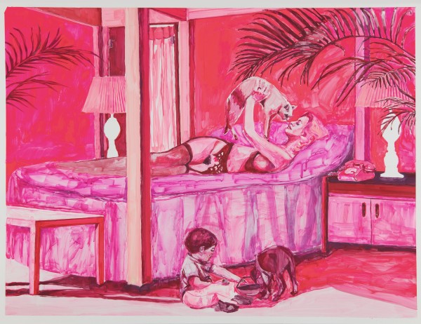 Vignette (Pink) by Sharon Shapiro