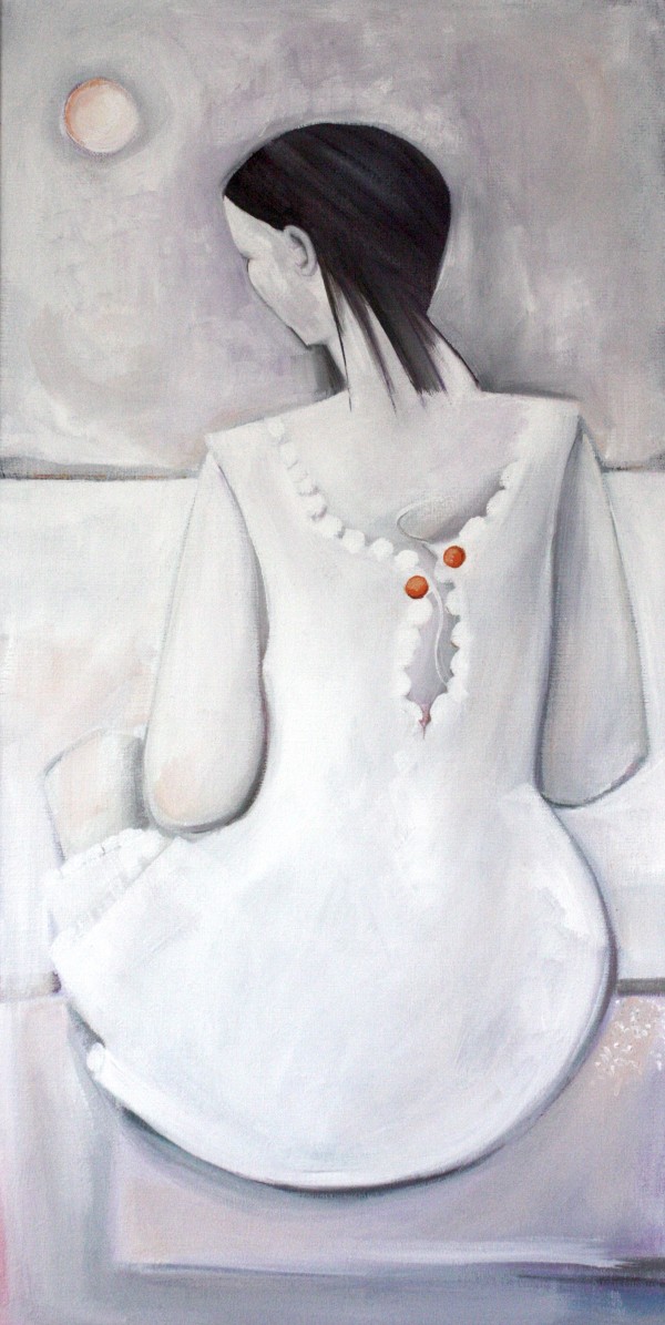 Orange Buttons by Syra Larkin
