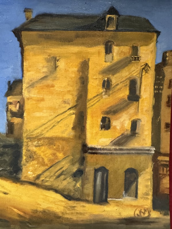 Yellow Hous by Julie Kay Midyett