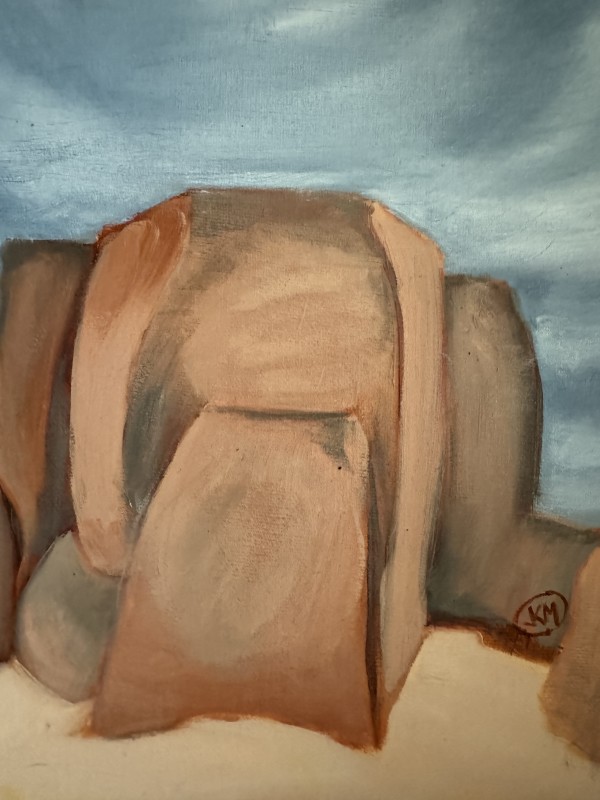 Study of Georgia O’Keefe by Julie Kay Midyett