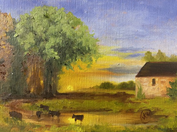 Sky and Cloud Study by Julie Kay Midyett