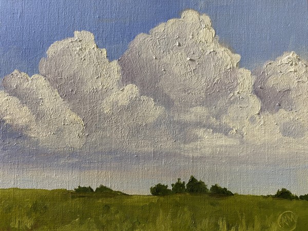 Afternoon Clouds by Julie Kay Midyett