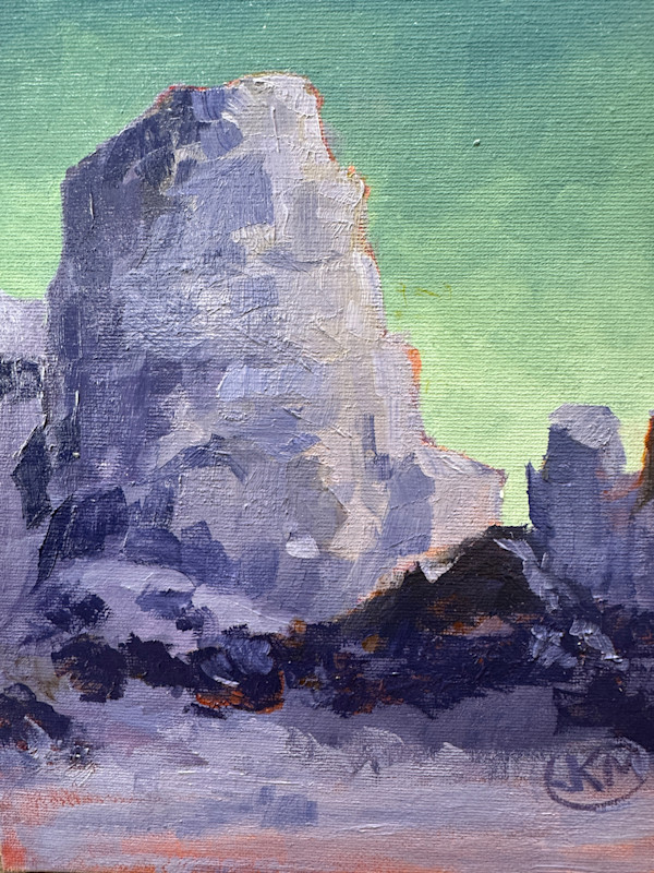 Study in Purple by Julie Kay Midyett, Image 1.