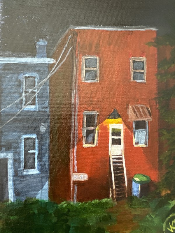 Late Night Alley by Julie Kay Midyett