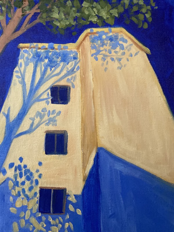 Yellow Building by Julie Kay Midyett