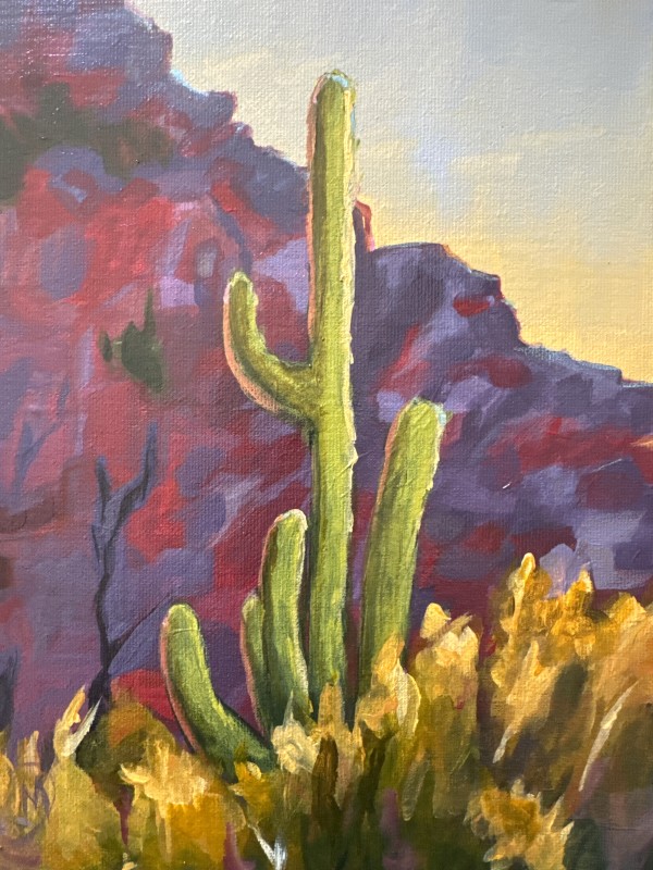 Early Morning in the Desert by Julie Kay Midyett, Image 1.