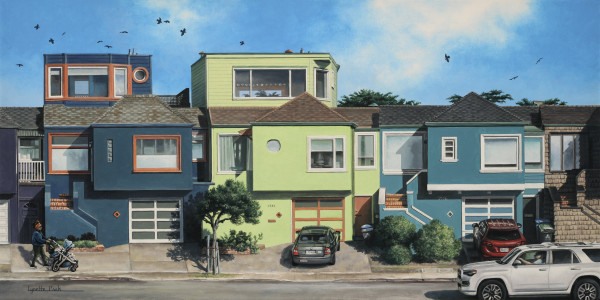 Sunset Row South by Lynette Cook