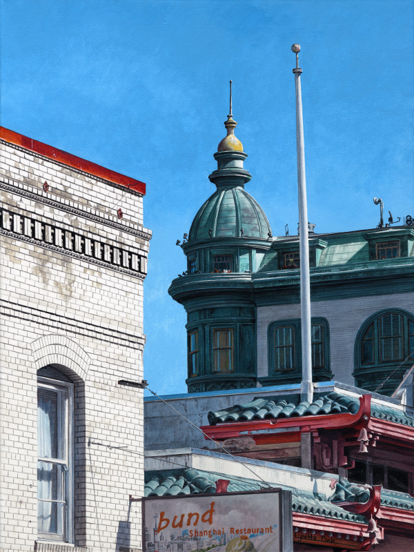 On the Edge of Chinatown by Lynette Cook