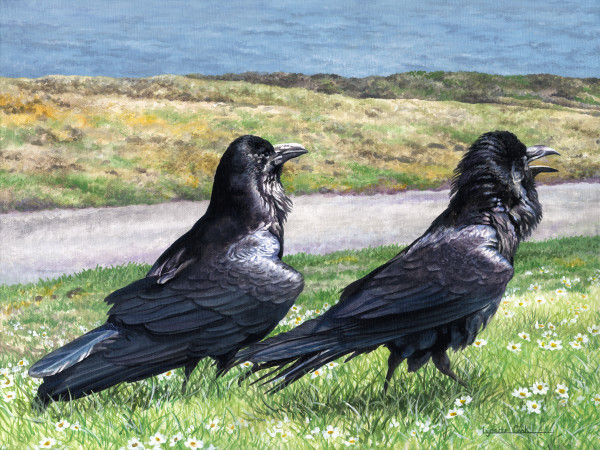 Committed Raven Dyad by Lynette Cook