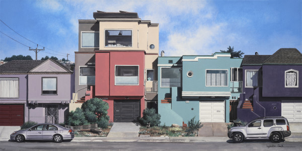 Sunset Row North by Lynette Cook