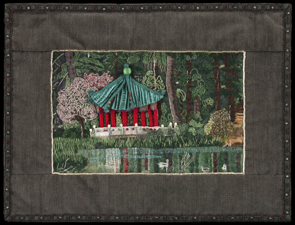 Pavilion at Stow Lake by Charlotte Cook-Fuller