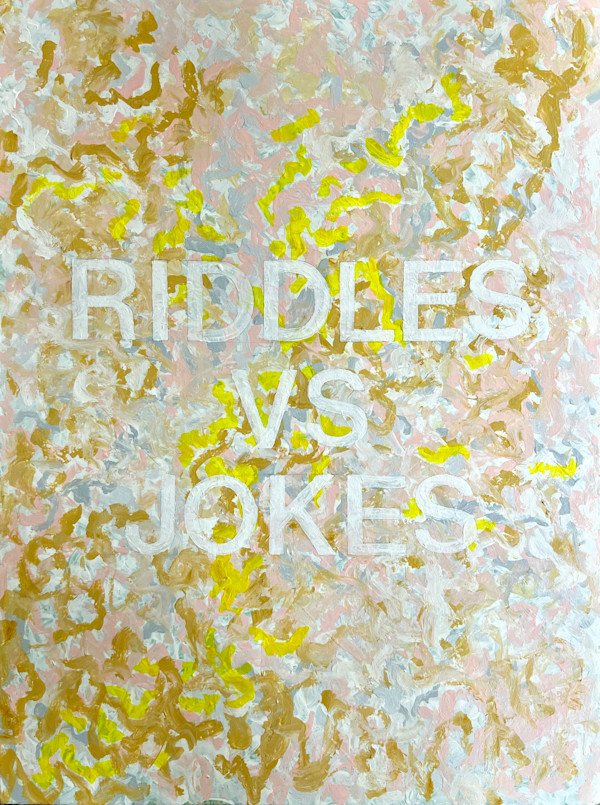 RIDDLES VS JOKES by Brad Terhune, Image 1.