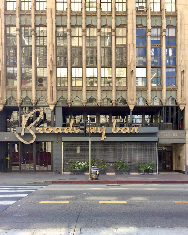 Broadway bar, DTLA by Brad Terhune