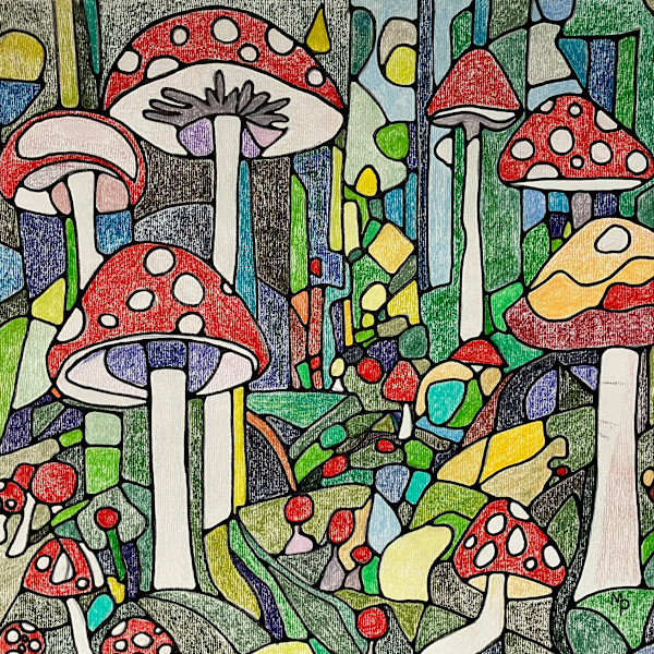 Toadstool Wood by Miranda Pender