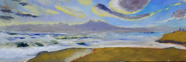 Flagler Beach Rain Sets In by Anton Mogilevsky