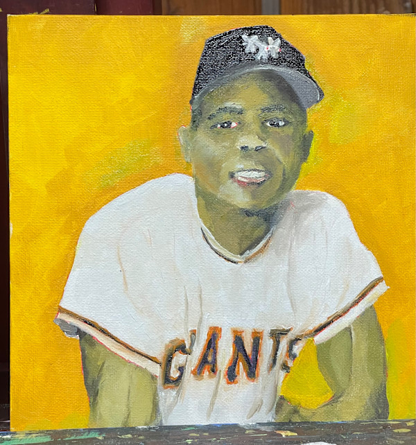Willie Mays by Anton Mogilevsky
