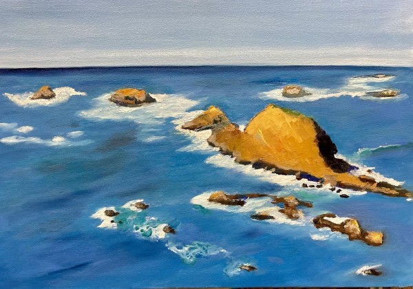 No. 24.001 Off the Coast of Mendocino by Anton Mogilevsky