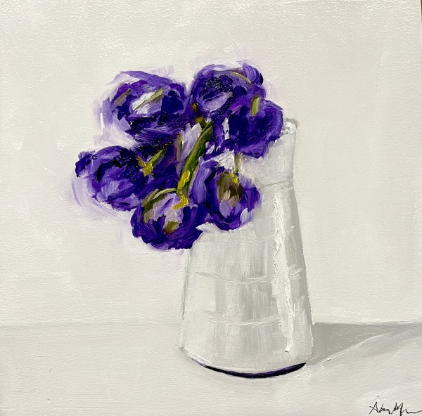 24.018 Purple Peonies by Anton Mogilevsky