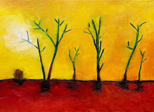 24.0032 Sunset, Bow, WA. by Anton Mogilevsky