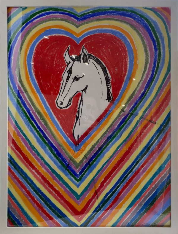 Rainbow Horse by Elena (@FiorenziaArt) Gatti