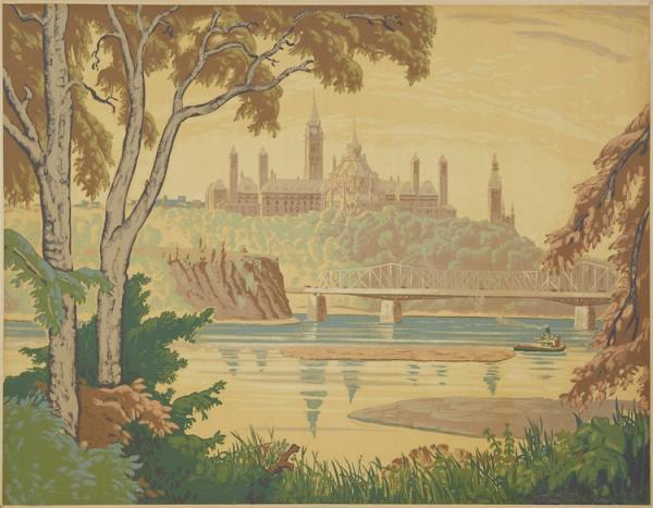 Parliament Buildings, Ottawa by Stanley Turner