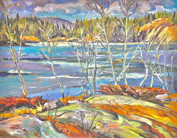 East of Kenora, ON, Spring by Kenneth Gordon, Image 1.