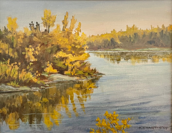 September Whiteshell by Kenneth Martin