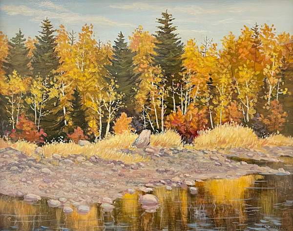 Whiteshell Colours in September by Kenneth Martin
