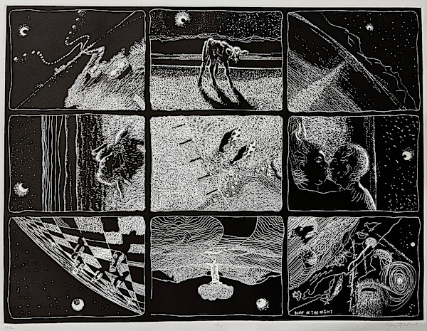 Bump in the Night 1986 by Joe Fafard (1942-2019)