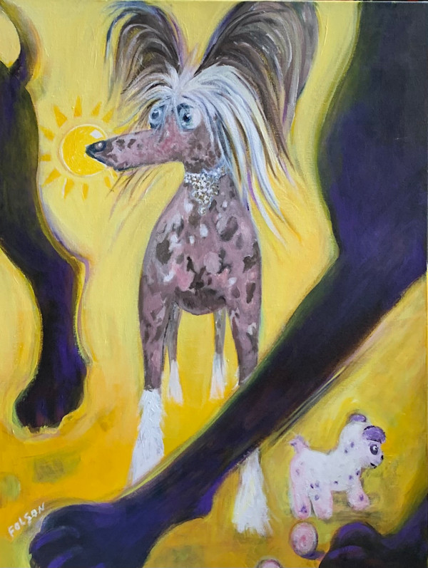 First Day at the Dog Park by Marilyn Folson