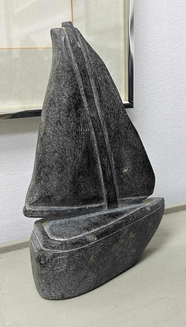 Sailboat by Unknown Carver