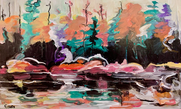 Light was changing on the water by Sharon Cory