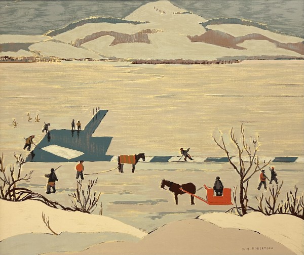 Ice Cutting by Sarah Margaret Robertson