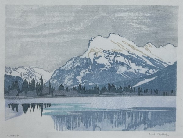 Rundle In Winter by Walter Joseph Phillips